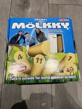 Original Molkky Game Skittles Outdoor Garden Throwing Wooden Set Finland Tactic