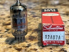 VINTAGE SILVERTONE 12AU7A AUDIO AMP TUBE NOS BOX