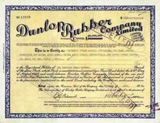 Dunlop Rubber 1956 Birmingham