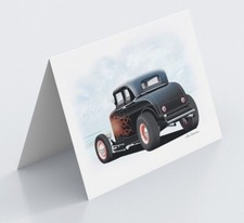  Hot Rod Birthday Card