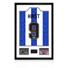 David Hirst Signed Sheffield