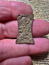A Rare Type Anglo Saxon Rectangular Plate Brooch, Dates To 9th Century