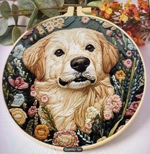 Embroidery kit labrador - kit,