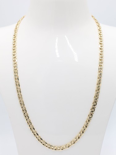 Gold chain necklace 9ct - gold,