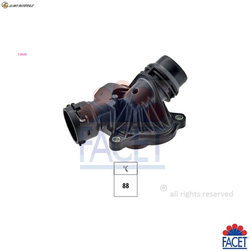 Thermostat coolant 8636 for - coolant,