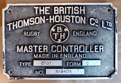 London underground train plate - london,