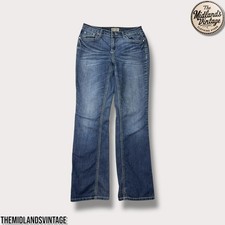 Vintage Earl jeans womens uk 10  high waisted Y2K blue jeans Denim streetwear