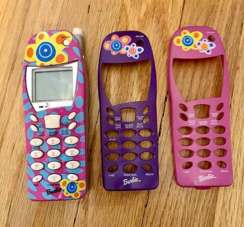 Vintage barbie wireless - vintage, phone