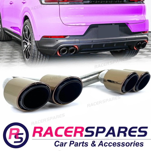 Bronze exhaust tailpipe tips - exhaust,