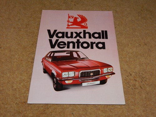 Vauxhall ventora range - ventora, uk