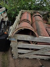 Redland Reclaimed Ridge Tiles / Roof Tiles /Old Ridge Tiles/ Terracotta Rosemary