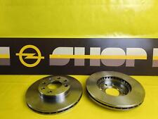 Brake Disc Opel Corsa A 1.6 GSI Set Front GM 93182291 New Original