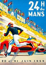 VINTAGE LE MANS 1959 24 HOUR
