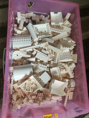 Lego 1kg 1000g white - lego,