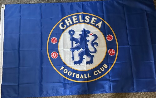Chelsea flag 5ft 3ft - chelsea,