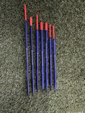 7 x Preston Peacock Wagglers & Insert Wagglers Fishing Floats Ma