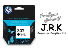 Genuine HP 302 Black Ink
