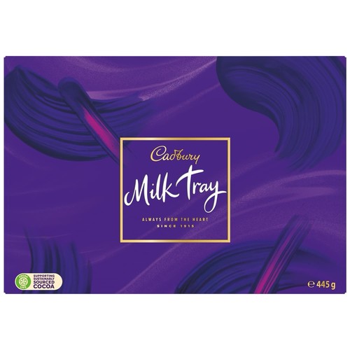 Cadbury milk tray 445g - cadbury,