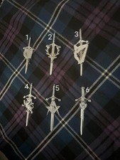 Scottish Thistle Kilt Pins