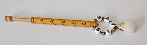 Vintage turned wood lacemaking - vintage,