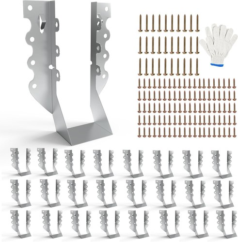 25pcs 2x6 joist hangers with - 2x6,