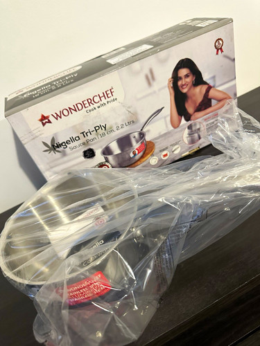 Wonderchef nigella tri - nigella, tri-ply