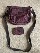 Kipling Crossbody Shoulder Bag and Matching Purse