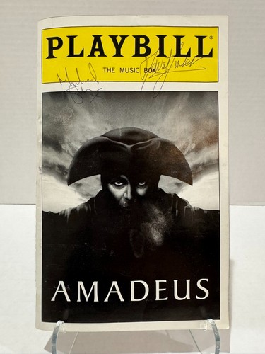Signed amadeus broadway - signed,