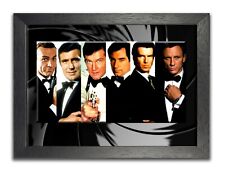 James Bond x 6 With Graphics