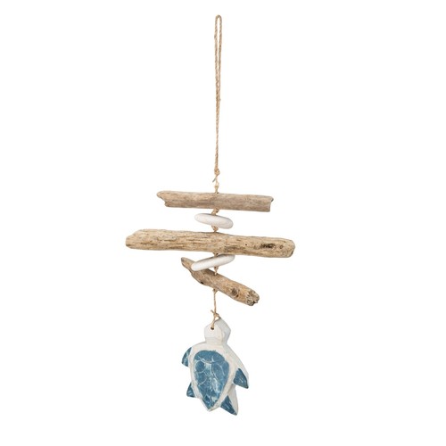 Driftwood pebbles turtle drop
