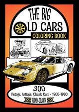 The Big Old Cars Coloring