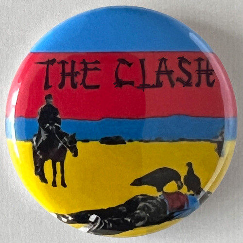 The clash band button - clash,