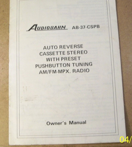 Audiobahn operating - audiobahn,