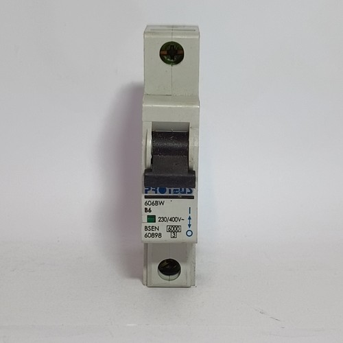 Proteus mcb amp single pole - 6,