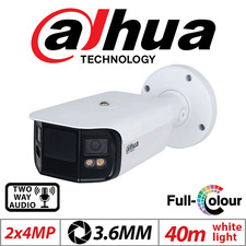 Dahua Wizmind Duo IP Eyeball Camera 8MP 2x4MP 3.6mm DH-IPC-PDW5849-A180-E2-ASTE