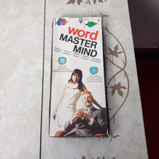 Board Game Vintage invicta 1975 Word master mind Guessing Strategy Game complete