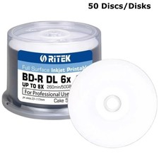RITEK PRO BD-R 6x-8x INKJET