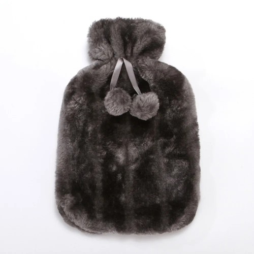 Hot water bottle with cover - hot,