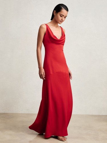 Reiss womens midi maxi dress - reiss,