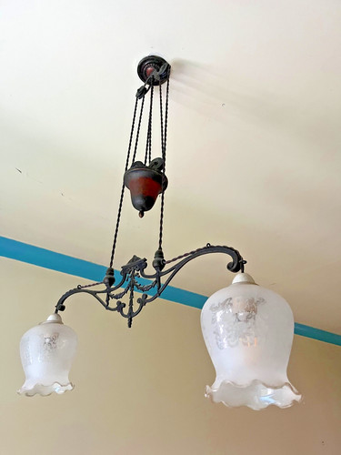 Metal counterbalance rise and - counterbalance,,