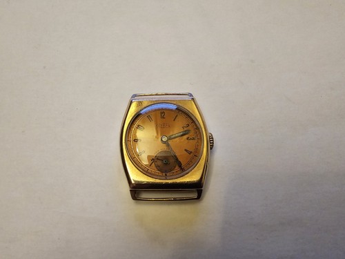 9ct gold trebex watch men - gold,
