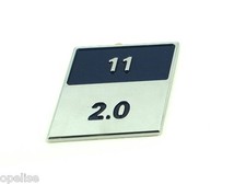 Genuine New FIAT 11 2.0 WING BADGE Emblem For Ducato Multijet Van MWB LWB SWB