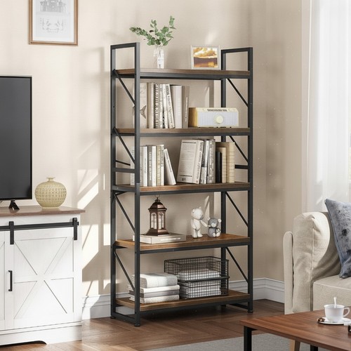 Industrial bookcase tier - industrial,