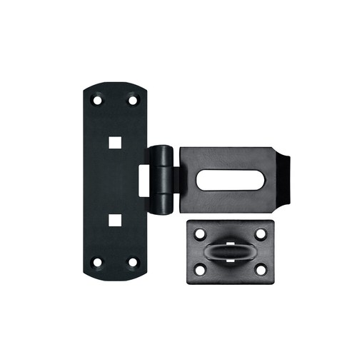 Vertical fitting hasp and - vertical,