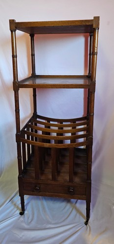 Victorian hardwood music stand - victorian,