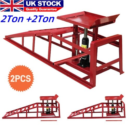 Ton hydraulic car - ton, ramps