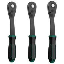 Ratchet Wrench Set 90 Teeth Quick Socket 1/4" 1/2" and 3/8" for Home Maintenance