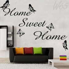 Sweet home butterfly around - home,