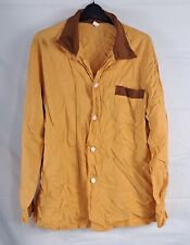 Genuine Surplus Swedish Army Issue Pyjama Top Yellow 42" Chest (2748)