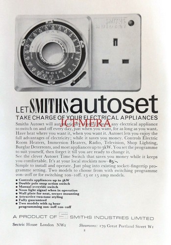 Smith autoset electrical - 'autoset',
